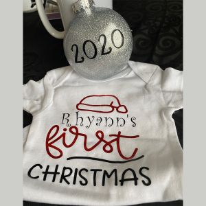 First Christmas Onesie & Ornament Set